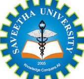 Saveetha University logo